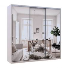 Шкаф-Купе Doros сити лайт кашемир 3 зеркала 225х60х225 (DRS-011811) Шкаф-Купе Doros сити лайт кашемир 3 зеркала 225х60х225 (DRS-011811)