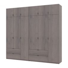 Комплект шкафов для одежды Doros лукас (2 шт.) 255х50х240 см канноло (DRS-011851) Комплект шкафов для одежды Doros лукас (2 шт.) 255х50х240 см канноло (DRS-011851)