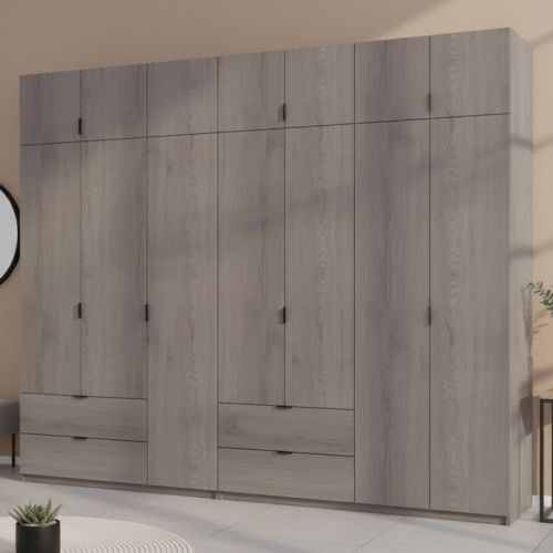 Комплект шкафов для одежды Doros лукас (2 шт.) 295х50х240 см канноло (DRS-011854), код: 14054
