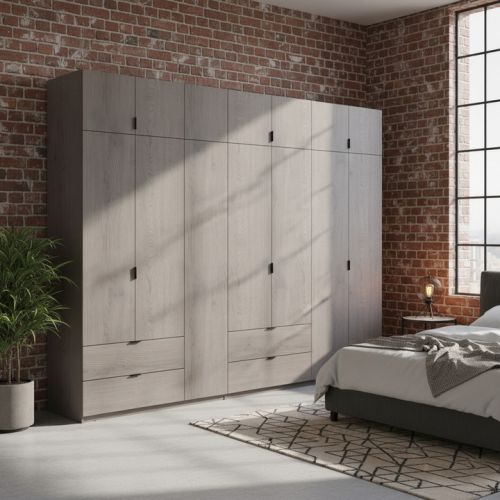 Комплект шкафов для одежды Doros лукас (2 шт.) 300х50х240 см канноло (DRS-011855), код: 14055