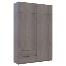 Шкаф распашной с антресолью Doros лукас 160х50х240 см канноло (DRS-011881) Шкаф распашной с антресолью Doros лукас 160х50х240 см канноло (DRS-011881)
