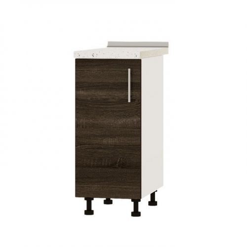 Кухонный модуль оптима низ Н83-350 Белый/Дуб сонома трюфель (без столешницы) 350х461х820 мм (DTM-072664), код: 12001