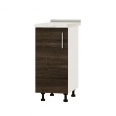 Кухонный модуль оптима низ Н83-370 Белый/Дуб сонома трюфель (без столешницы) 370х461х820 мм (DTM-072705) Кухонный модуль оптима низ Н83-370 Белый/Дуб сонома трюфель (без столешницы) 370х461х820 мм (DTM-072705)