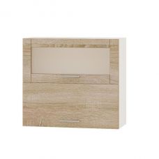 Кухонный модуль витрина оптима верх ВВГ14-800 Белый/Дуб сонома 800х296х720 мм (DTM-073361) Кухонный модуль витрина оптима верх ВВГ14-800 Белый/Дуб сонома 800х296х720 мм (DTM-073361)