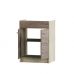 Кухонный модуль под мойку эверест эко 600 дуб сонома/трюфель 60х46х82 см (DTM-2813), код: 10438