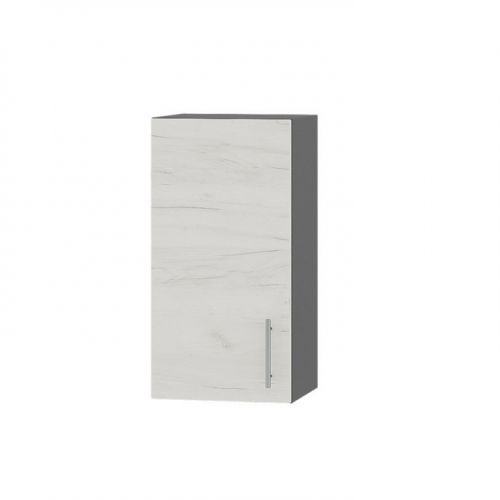 Кухонный модуль оптима верх В01-370 Антрацит/Дуб крафт белый 370х296х720 мм (DTM-071363), код: 10847