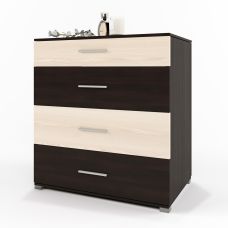 Комод эверест на 4 ящика бриз К-5 (телескопические) 70х38х72.5 венге + дуб молочный (DTM-2490) Комод эверест на 4 ящика бриз К-5 (телескопические) 70х38х72.5 венге + дуб молочный (DTM-2490)