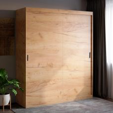 Шкаф-Купе эверест соната 1800 двухдверный 180х60х217 дуб крафт золотой (DTM-2670) Шкаф-Купе эверест соната 1800 двухдверный 180х60х217 дуб крафт золотой (DTM-2670)
