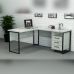 Офисный стол LOFT СУЛА-3 (1400x1400x765), код: 13171