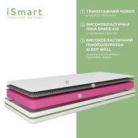 Матрас ортопедический тм Ismart Koala Solo 90х200 см безпружинный (ISM-051118) Матрас ортопедический тм Ismart Koala Solo 90х200 см безпружинный (ISM-051118)