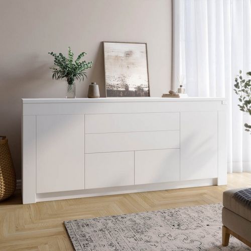 Большой комод Ларри-2 (Белый), код: 9843