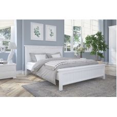 Двуспальная кровать Вирджиния 160x200 (Белый) Двуспальная кровать Вирджиния 160x200 (Белый)