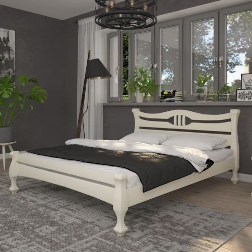 Двуспальная кровать Даллас 140x200 (Белый), код: 9495