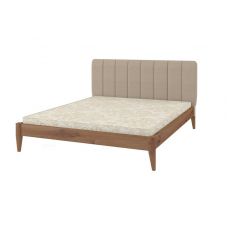 Двуспальная кровать Лондон ДК 160x200 (Орех светлый/Аляска) Двуспальная кровать Лондон ДК 160x200 (Орех светлый/Аляска)