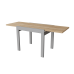 Стол обеденный раздвижной неман корс дуб сонома/Серый, код: 9659