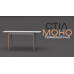 Раздвижной стол неман моно прямоугольный дуб сонома/Белый, код: 9680