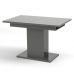 Обеденный раздвижной стол ТВИСТ МДФ (Серый глянец), код: 9729