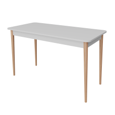Стол неман моно 1180х580 Белый/Лак Стол неман моно 1180х580 Белый/Лак