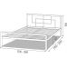 Ліжко LOFT Квадро 180х200, код: 9196