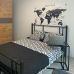 Ліжко полуторне LOFT Аміс 120x200, код: 9347