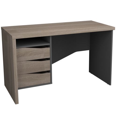 Письменный стол Connect 4L Сонома Трюфель / Антрацит, код: 14168