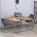 Подвійний письмовий стіл LOFT Q-140-16, код: 9344