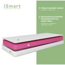 Матрас ортопедический тм Ismart Koala Fresh 160х200 см безпружинный (ISM-051035)