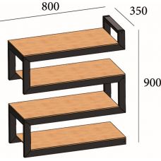 Стеллаж Loft Снейк Стеллаж Loft Снейк