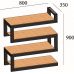 Стелаж Loft Снейк, код: 8661