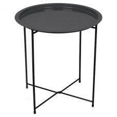 Приставний столик Bo-Camp Harlem 46x46 cm Black (1404325) Приставний столик Bo-Camp Harlem 46x46 cm Black (1404325)